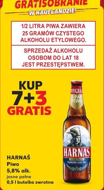 Kaufland HARNAŚ Piwo 5,8%, 500 ml oferta