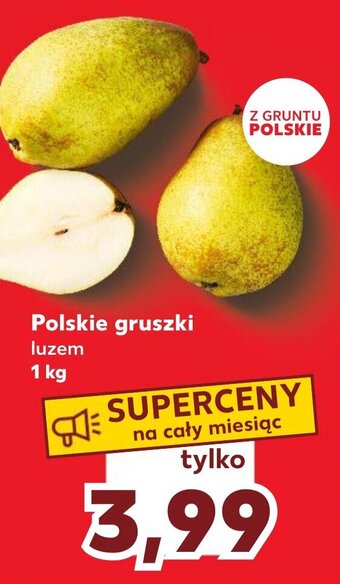 Polskie gruszki 1 kg