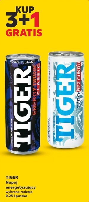 Kaufland TIGER Napój energetyzujący 0,25 l oferta