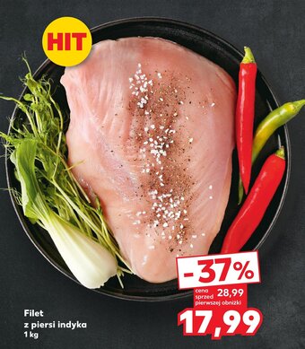 Kaufland Filet z piersi indyka 1 kg oferta