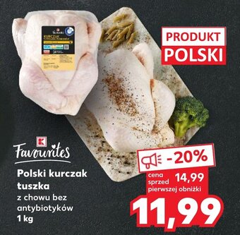 Kaufland Polski kurczak tuszka 1 kg oferta