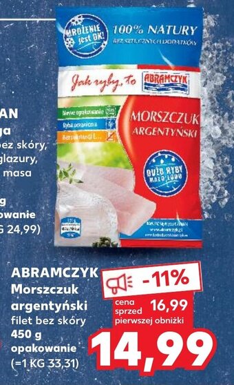 Kaufland ABRAMCZYK Morszczuk argentyński 450 g oferta