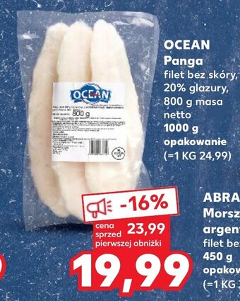 Kaufland OCEAN Panga 1000 g oferta