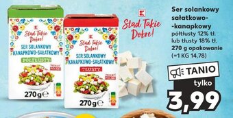 Kaufland Ser solankowy sałatkowo-kanapkowy 270 g oferta