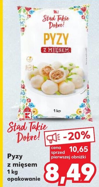 Kaufland Pyzy z mięsem 1 kg oferta