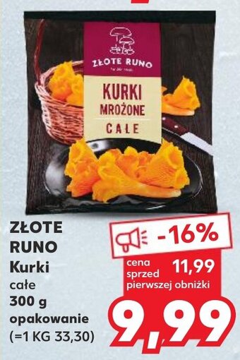 Kaufland ZŁOTE RUNO Kurki 300 g oferta