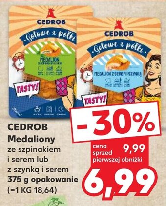 Kaufland CEDROB Medaliony 375 g oferta