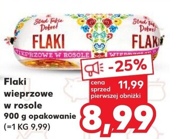 Kaufland Flaki wieprzowe w rosole 900 g oferta