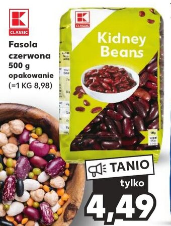 Kaufland Fasola czerwona 500 g oferta