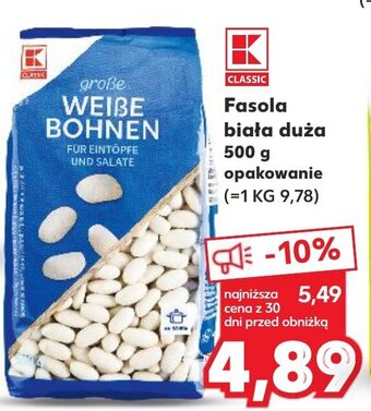 Kaufland Fasola biała duża 500 g oferta