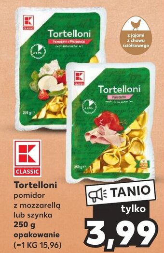 Kaufland CLASSIC Tortelloni 250 g oferta