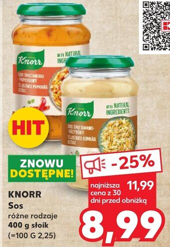 Kaufland KNORR Sos 400 g oferta