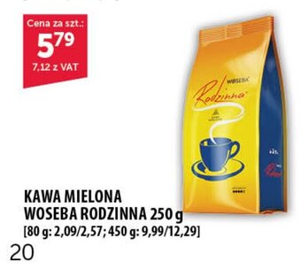 Eurocash KAWA MIELONA WOSEBA RODZINNA 250 g oferta