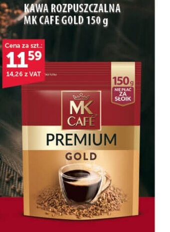 Eurocash KAWA ROZPUSZCZALNA MK CAFE GOLD 150 g oferta