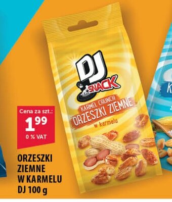 Eurocash ORZESZKI ZIEMNE W KARMELU DJ 100 g oferta