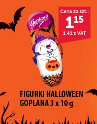 Eurocash FIGURKI HALLOWEEN GOPLANA 3 x 10 g oferta