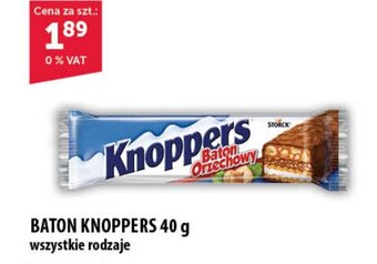 Eurocash BATON KNOPPERS 40 g oferta
