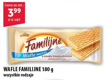 Eurocash WAFLE FAMILIJNE 180 g oferta