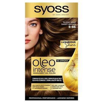 Rossmann Syoss oleo intense farba do włosów 5-86 słodki brąz oferta