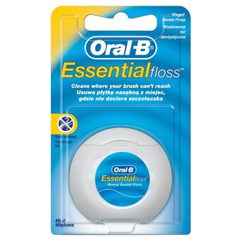 Rossmann Oral-b essential nić dentystyczna miętowa 50 m oferta