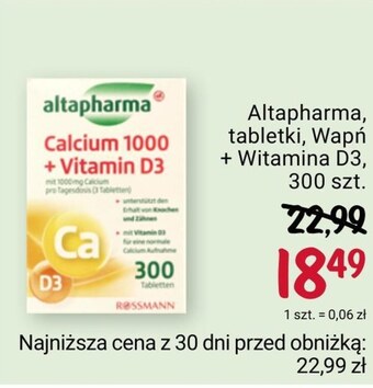 Rossmann Witamina oferta