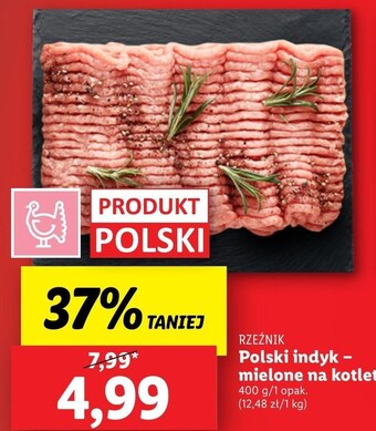 Lidl Mięso mielone rzeźnik oferta