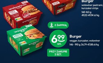 Żabka Burger wegger oferta