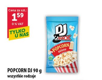 Eurocash POPCORN DJ 90 g oferta