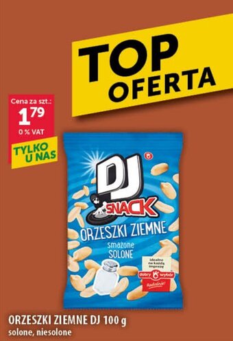 Eurocash ORZESZKI ZIEMNE DJ 100 g oferta