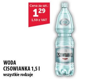 Eurocash WODA CISOWIANKA 1,5 l oferta