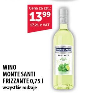Eurocash WINO MONTE SANTI FRIZZANTE 0,75 l oferta