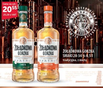 Eurocash ŻOŁĄDKOWA GORZKA SMAKI 28-34% 0,5 l oferta