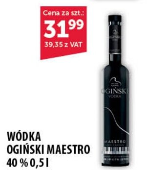 Eurocash WÓDKA OGIŃSKI MAESTRO 40 % 0,5 l oferta