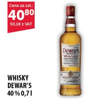 Eurocash WHISKY DEWAR'S 40% 0,7 l oferta