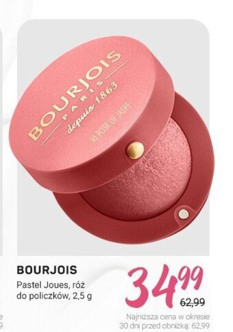 Rossmann BOURJOIS Pastel Joues, róż do policzków, 2,5 g oferta