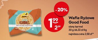 Wafle ryżowo-kukurydziane o smaku słony karmel