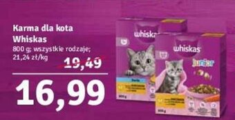 Stokrotka Karma dla kota Whiskas 800 g oferta
