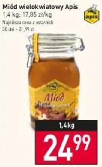 Stokrotka Miód wielokwiatowy Apis 1,4 kg oferta