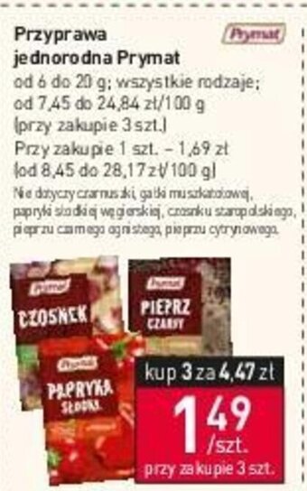 Stokrotka Przyprawa jednorodna Prymat 6-20 g oferta