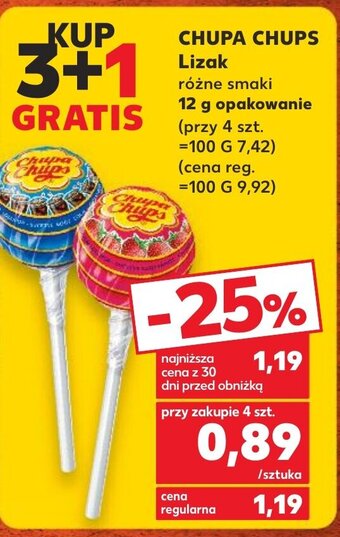 Kaufland CHUPA CHUPS Lizak 12 g oferta