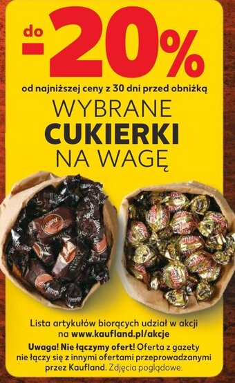 Kaufland WYBRANE CUKIERKI NA WAGĘ oferta