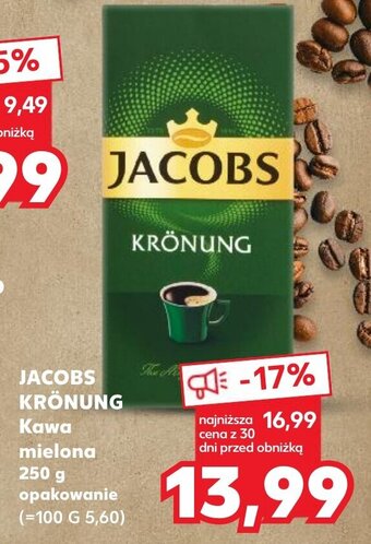 Kaufland JACOBS KRÖNUNG Kawa mielona 250 g oferta