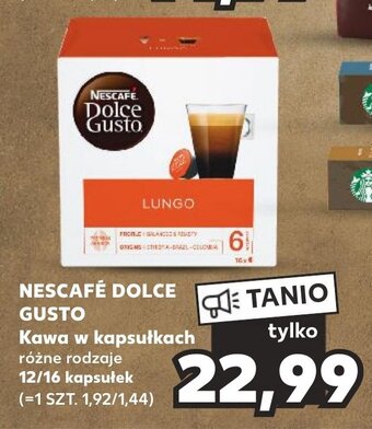Kaufland NESCAFÉ DOLCE GUSTO Kawa w kapsułkach, 12/16 kapsułek oferta
