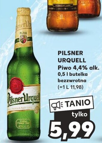 Kaufland PILSNER URQUELL Piwo 4,4% alk. 0,5 I oferta