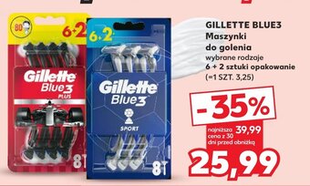 Kaufland GILLETTE BLUE3 Maszynki do golenia 6+2 szt. oferta