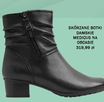 Deichmann Botki damskie medicus oferta