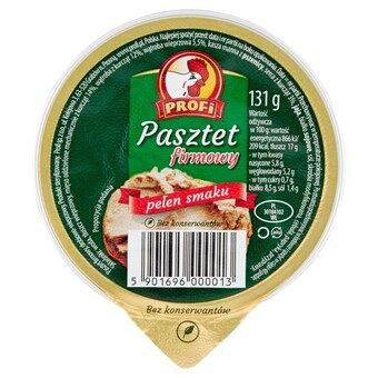 Carrefour Profi pasztet firmowy 131 g oferta
