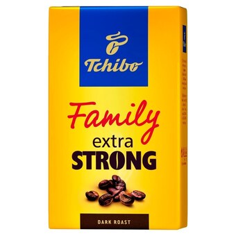 Carrefour Tchibo family extra strong kawa palona mielona 250 g oferta