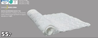 JYSK Mata ochronna na łóżko oferta