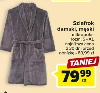 Carrefour Szlafrok męski oferta